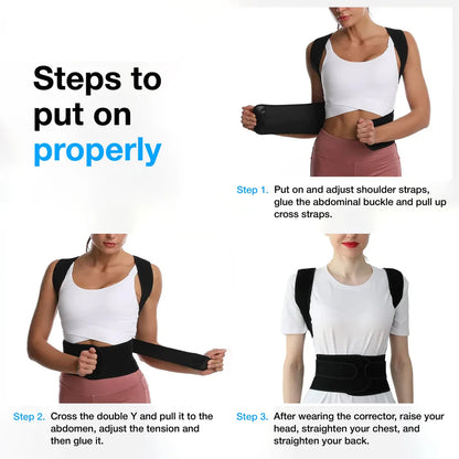 Posture Corrector Belt™ — Back Support & Alignment Aid