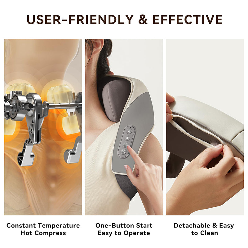 Shoulder & Neck Massager™ — Deep Tissue Relaxation Device